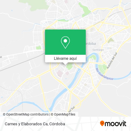 Mapa Carnes y Elaborados Ca