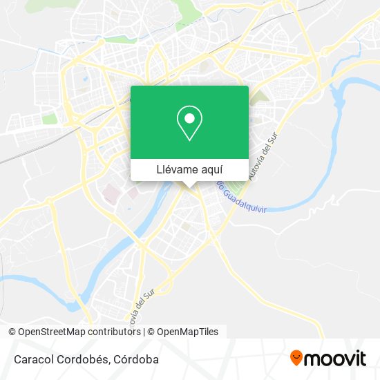 Mapa Caracol Cordobés