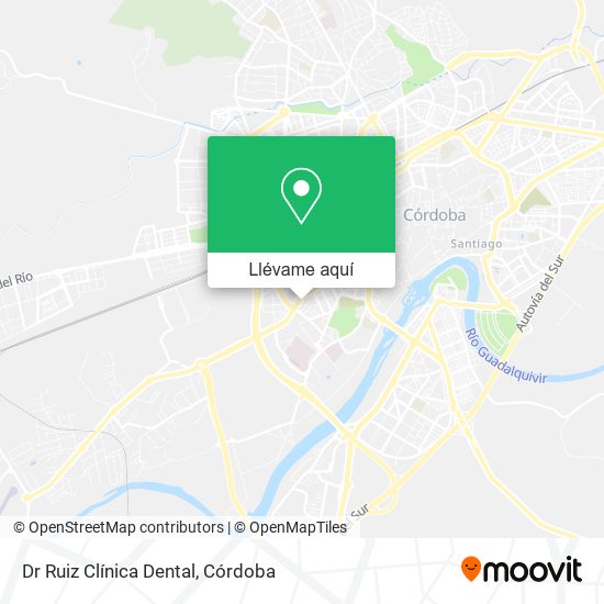 Mapa Dr Ruiz Clínica Dental