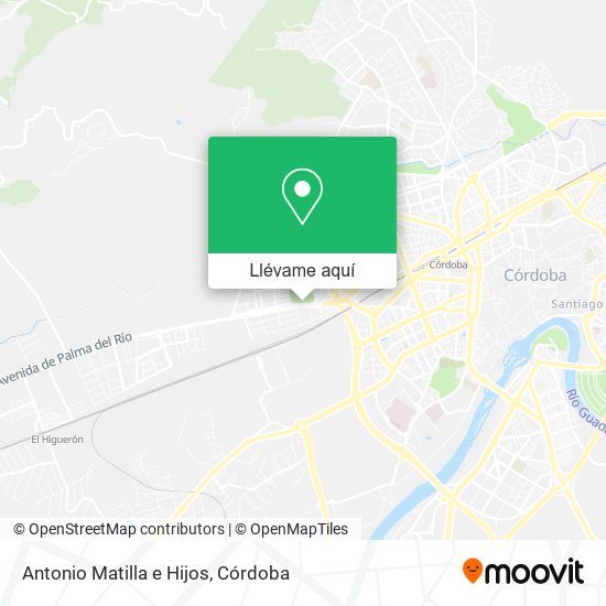 Mapa Antonio Matilla e Hijos