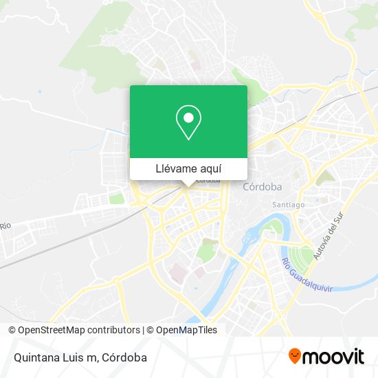 Mapa Quintana Luis m