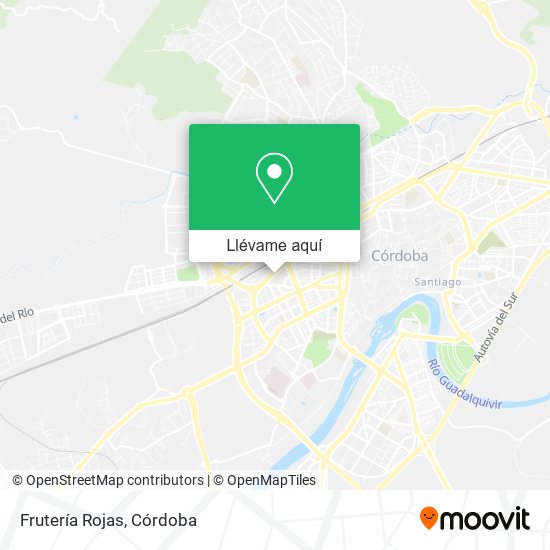 Mapa Frutería Rojas