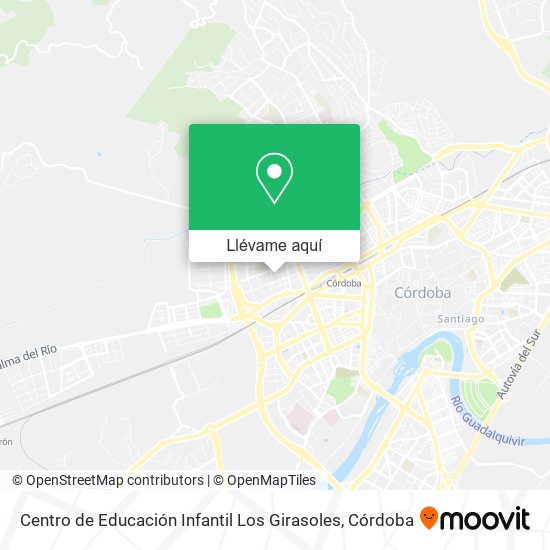 Mapa Centro de Educación Infantil Los Girasoles