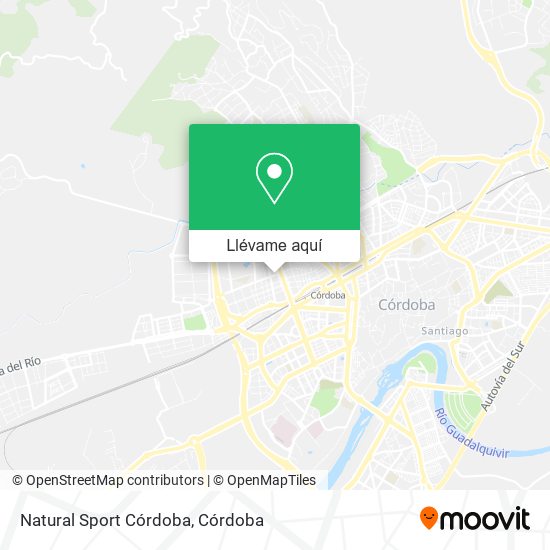 Mapa Natural Sport Córdoba