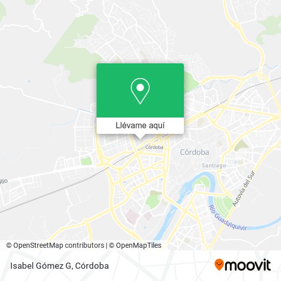 Mapa Isabel Gómez G