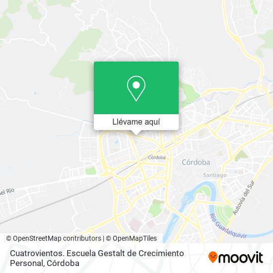Mapa Cuatrovientos. Escuela Gestalt de Crecimiento Personal