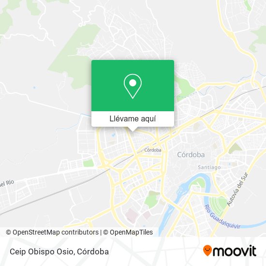 Mapa Ceip Obispo Osio