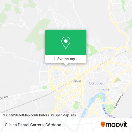 Mapa Clínica Dental Carrera