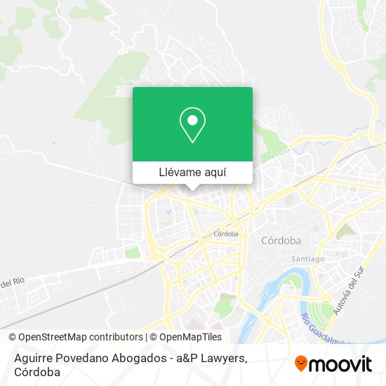 Mapa Aguirre Povedano Abogados - a&P Lawyers