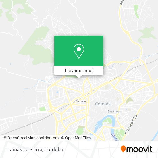 Mapa Tramas La Sierra