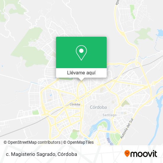 Mapa c. Magisterio Sagrado