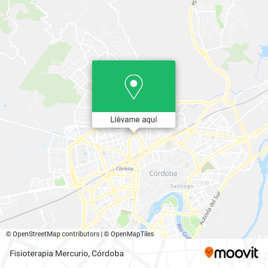 Mapa Fisioterapia Mercurio