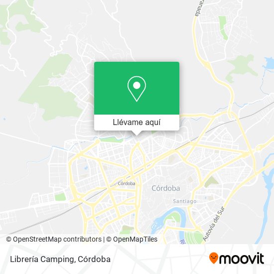 Mapa Librería Camping