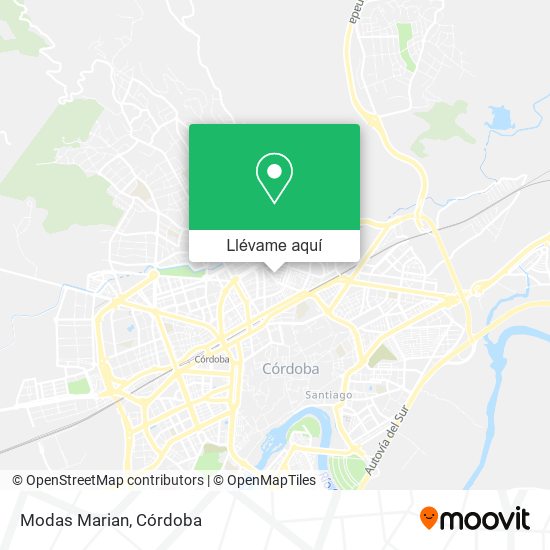 Mapa Modas Marian