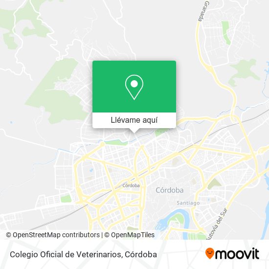 Mapa Colegio Oficial de Veterinarios