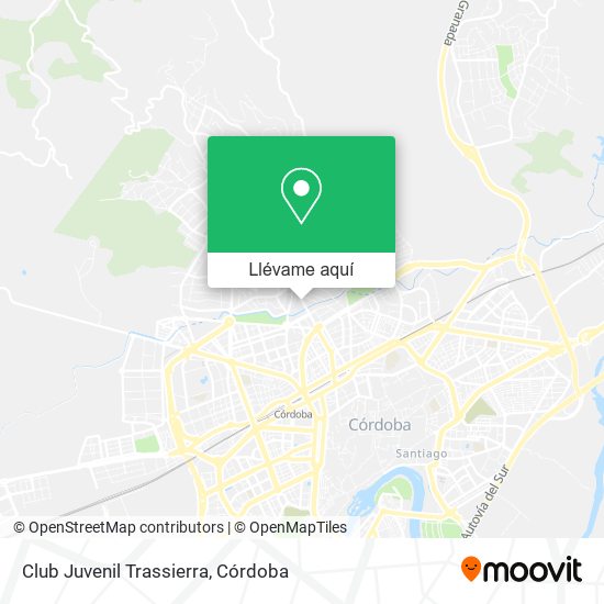 Mapa Club Juvenil Trassierra