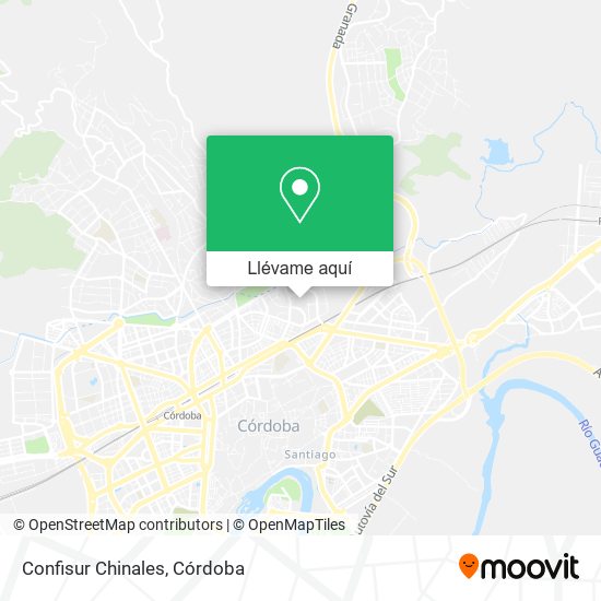 Mapa Confisur Chinales