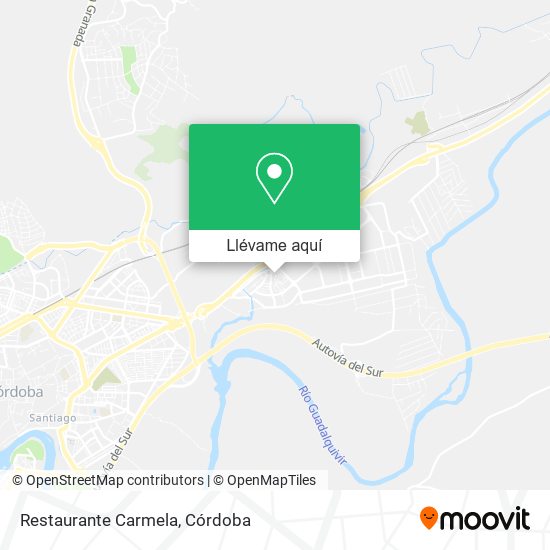 Mapa Restaurante Carmela