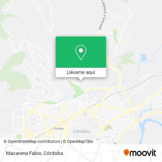 Mapa Macarena Fabio
