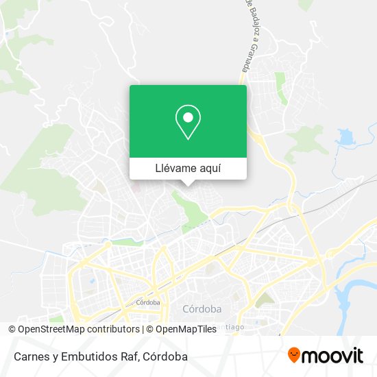 Mapa Carnes y Embutidos Raf