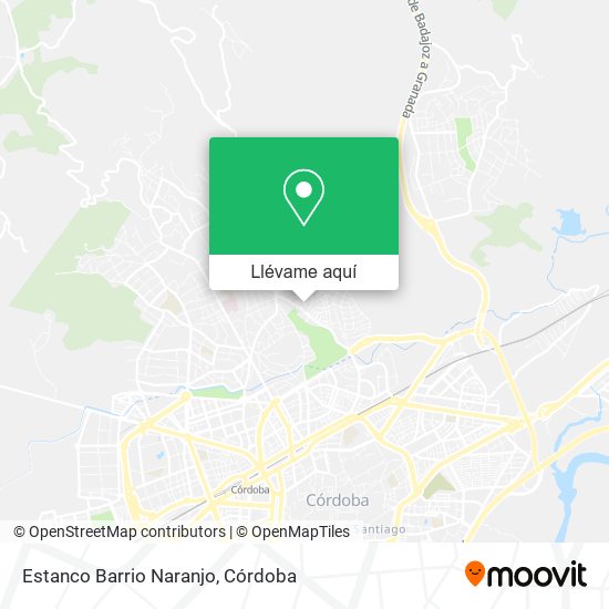 Mapa Estanco Barrio Naranjo
