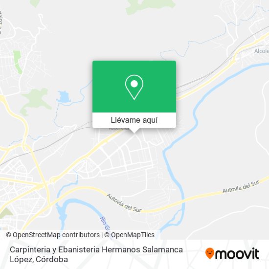 Mapa Carpinteria y Ebanisteria Hermanos Salamanca López