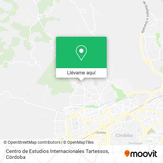 Mapa Centro de Estudios Internacionales Tartessos