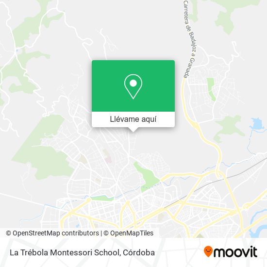 Mapa La Trébola Montessori School