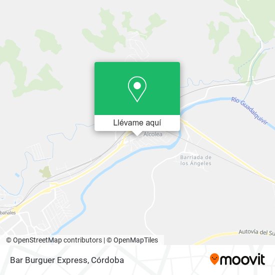Mapa Bar Burguer Express