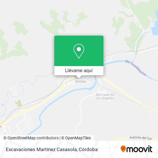 Mapa Excavaciones Martínez Casasola