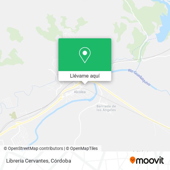 Mapa Librería Cervantes