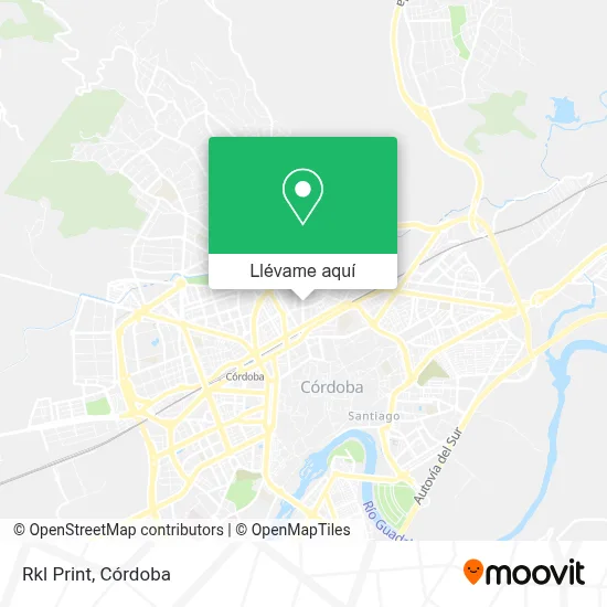 Mapa Rkl Print