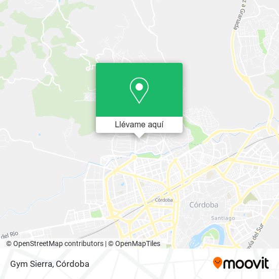 Mapa Gym Sierra