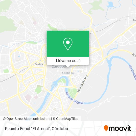 Mapa Recinto Ferial "El Arenal"