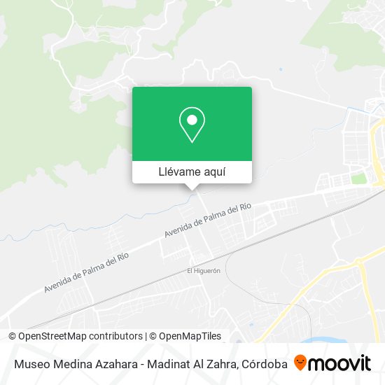 Mapa Museo Medina Azahara - Madinat Al Zahra