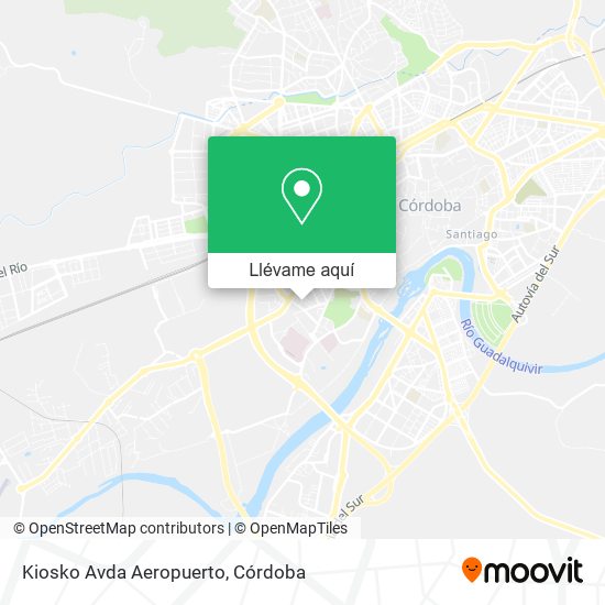 Mapa Kiosko Avda Aeropuerto