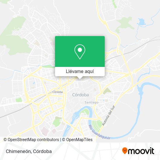 Mapa Chimeneón