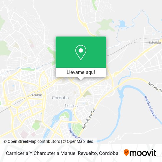 Mapa Carniceria Y Charcuteria Manuel Revuelto