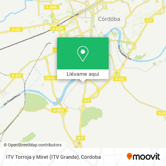 Mapa ITV Torroja y Miret (ITV Grande)
