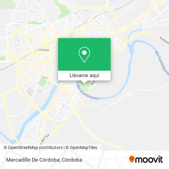 Mapa Mercadillo De Córdoba