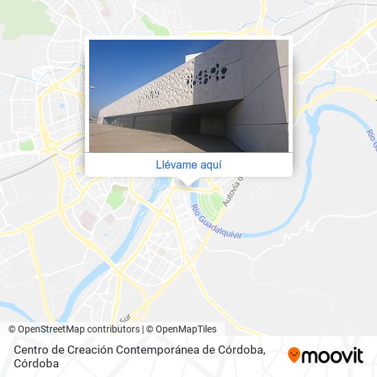 Mapa Centro de Creación Contemporánea de Córdoba