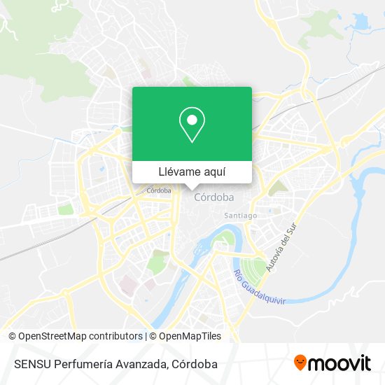 Mapa SENSU Perfumería Avanzada