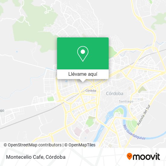 Mapa Montecelio Cafe
