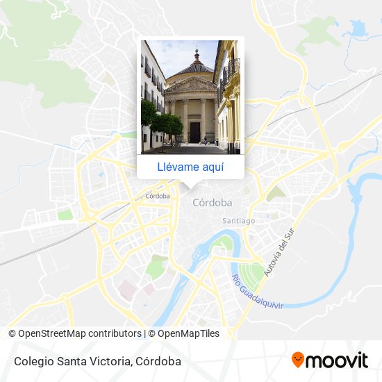 Mapa Colegio Santa Victoria