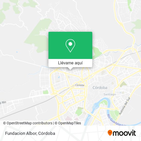 Mapa Fundacion Albor
