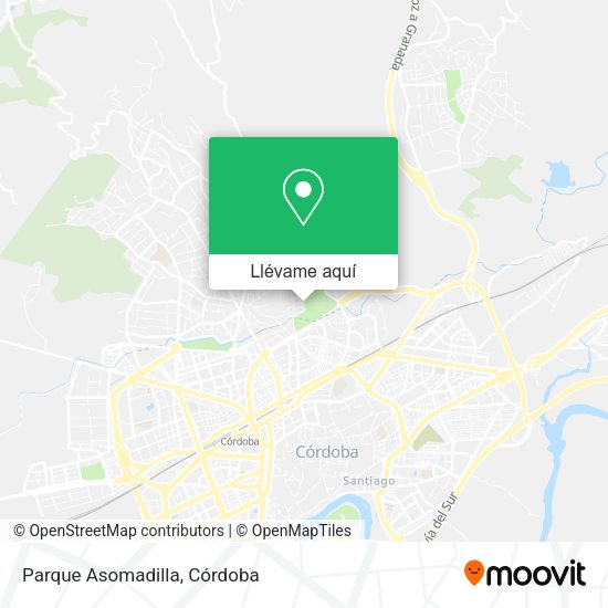 Mapa Parque Asomadilla
