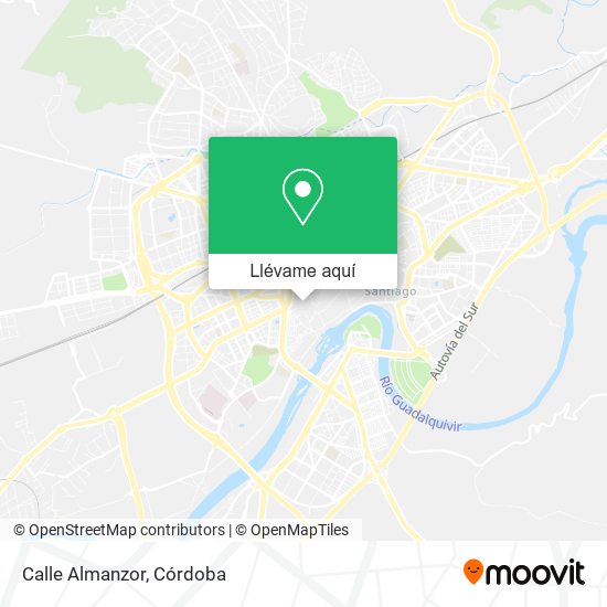 Mapa Calle Almanzor