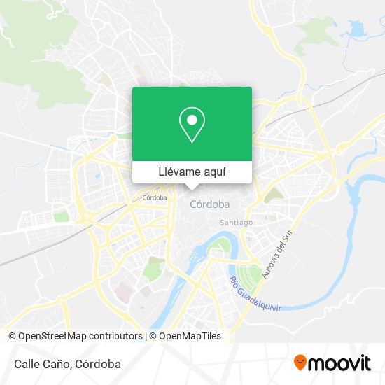 Mapa Calle Caño