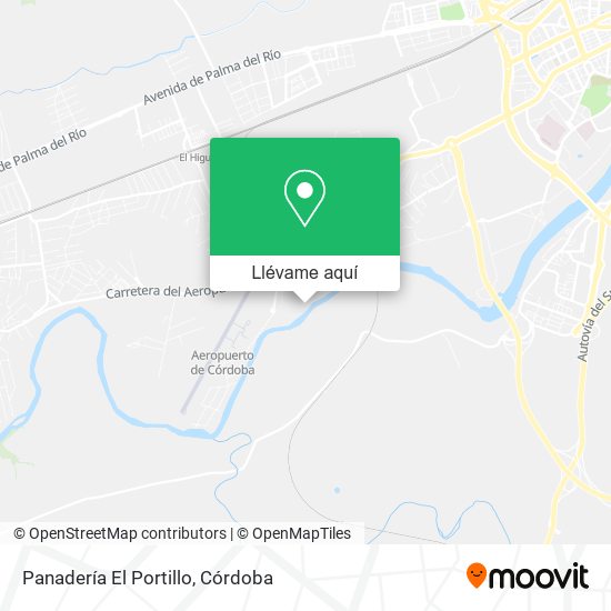 Mapa Panadería El Portillo