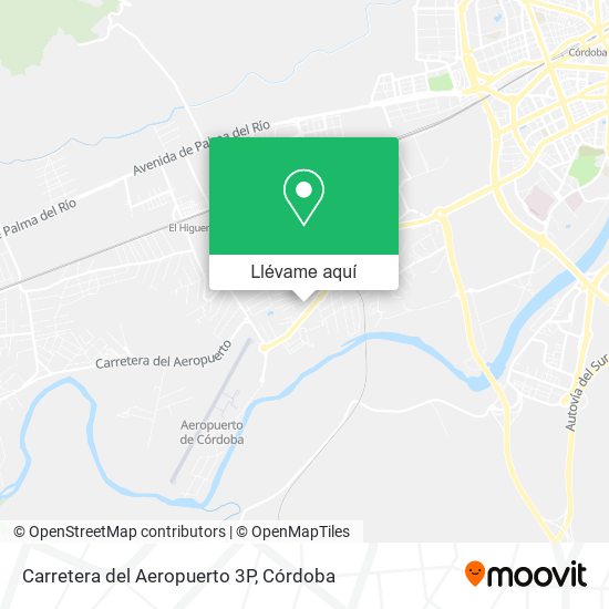 Mapa Carretera del Aeropuerto 3P
